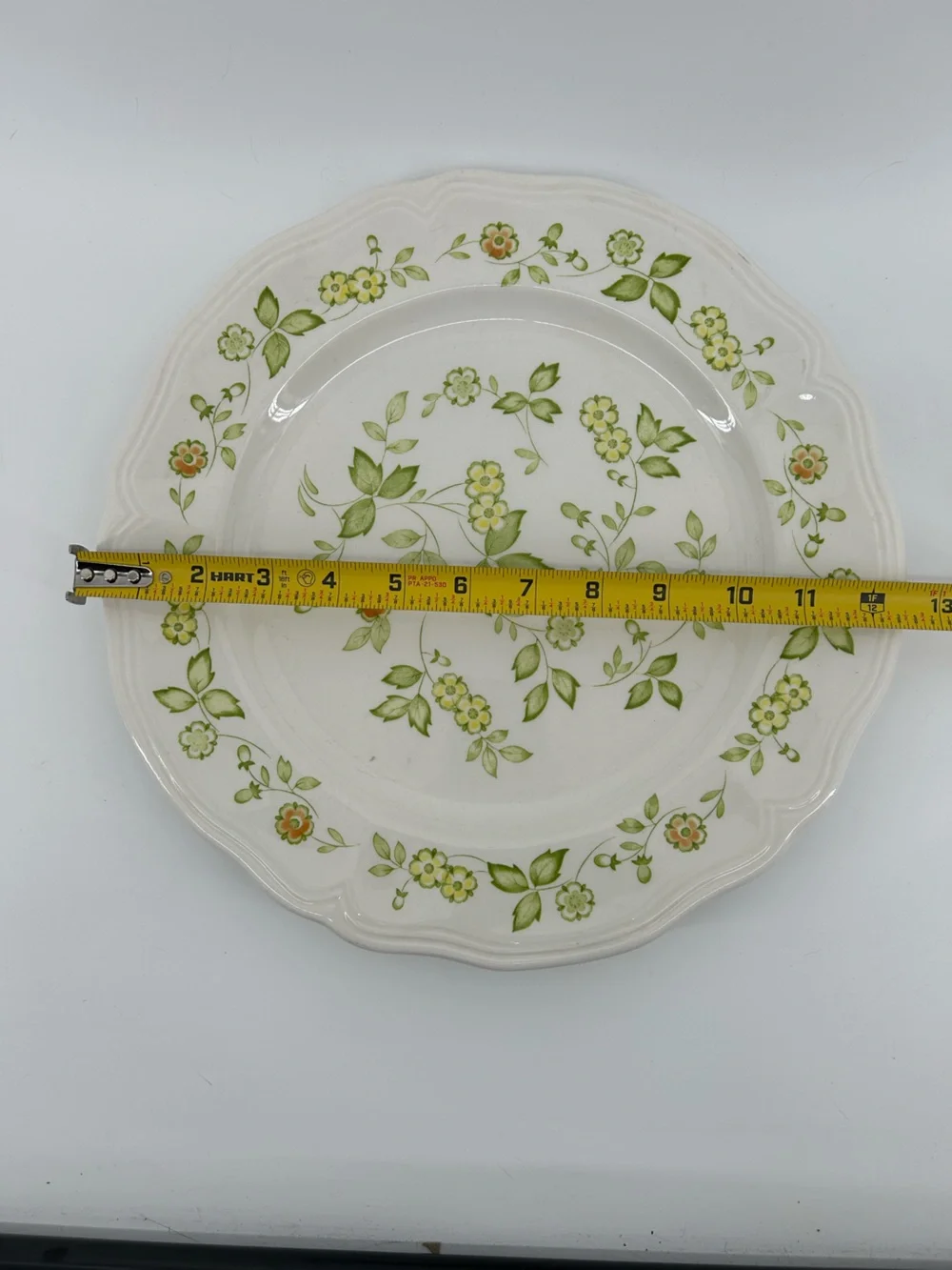 Petite Flora Ironstone serving platter
